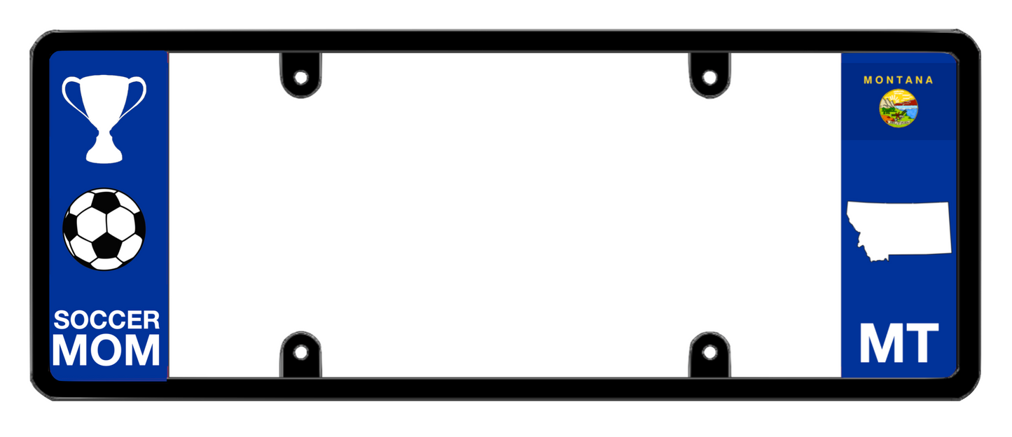 DFS Montana  MT Patented License Plate Frame Holder