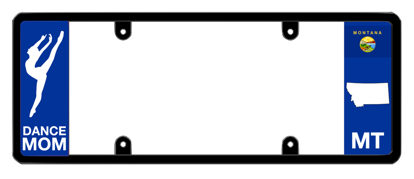 DFS Montana  MT Patented License Plate Frame Holder