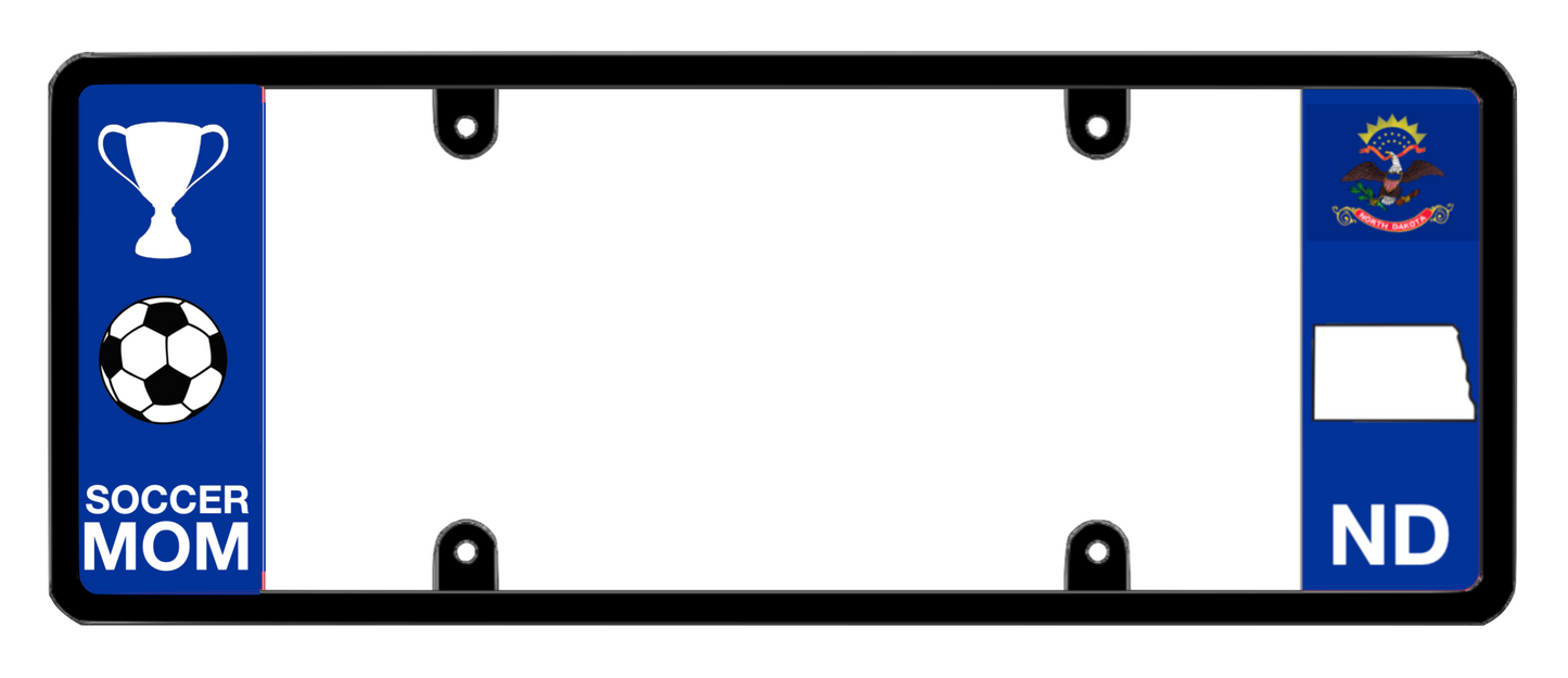DFS North Dakota ND Patented License Plate Frame Holder