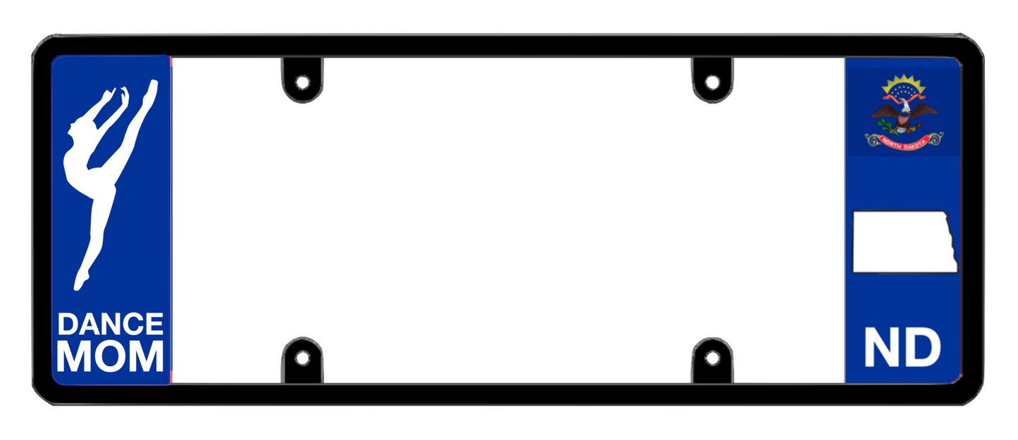 DFS North Dakota ND Patented License Plate Frame Holder