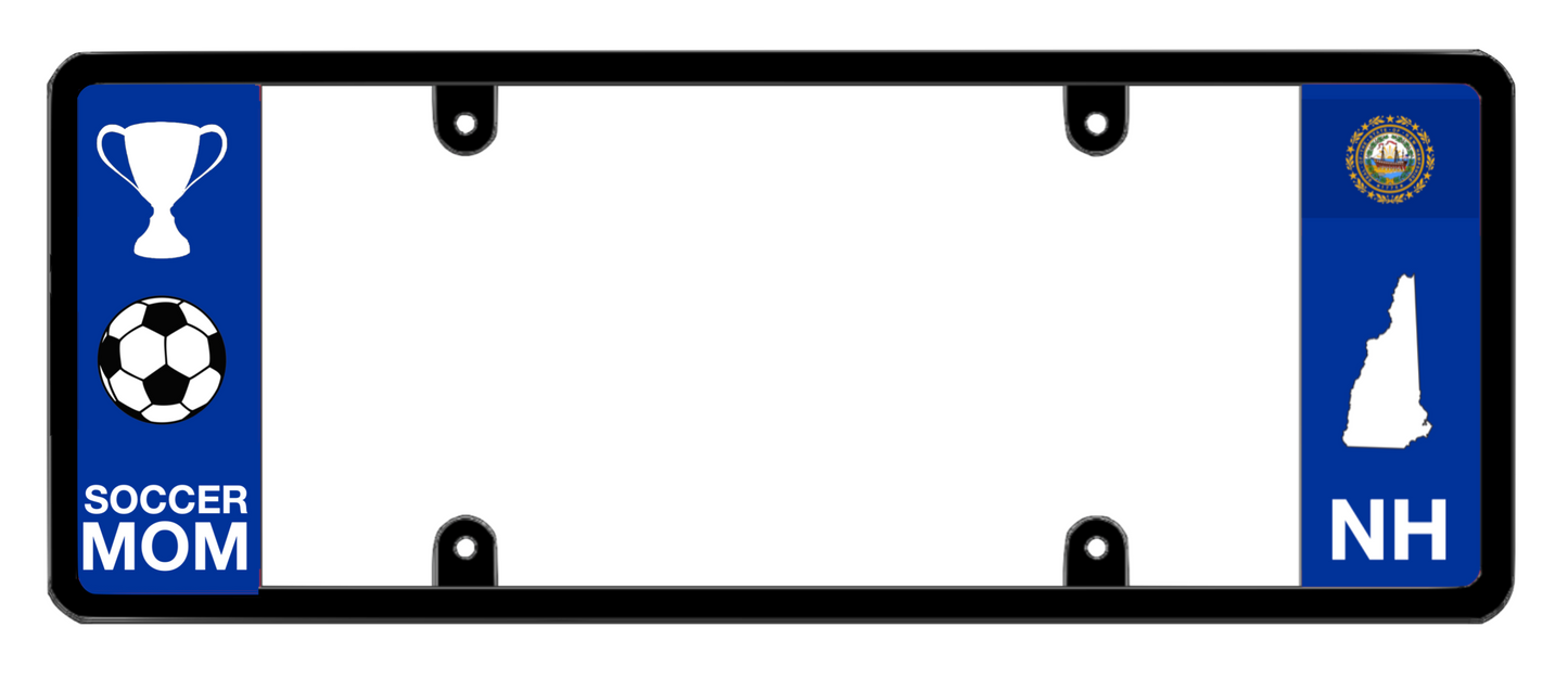 DFS New Hampshire NH Patented License Plate Frame Holder