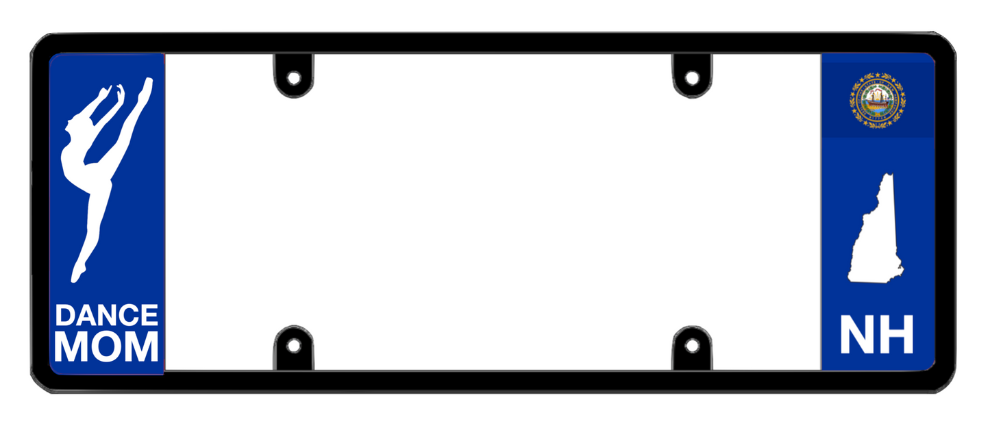 DFS New Hampshire NH Patented License Plate Frame Holder