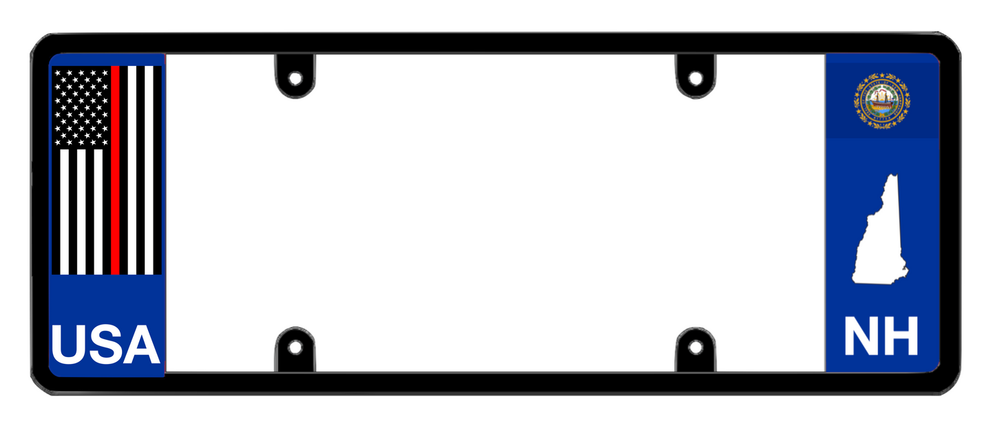 DFS New Hampshire NH Patented License Plate Frame Holder