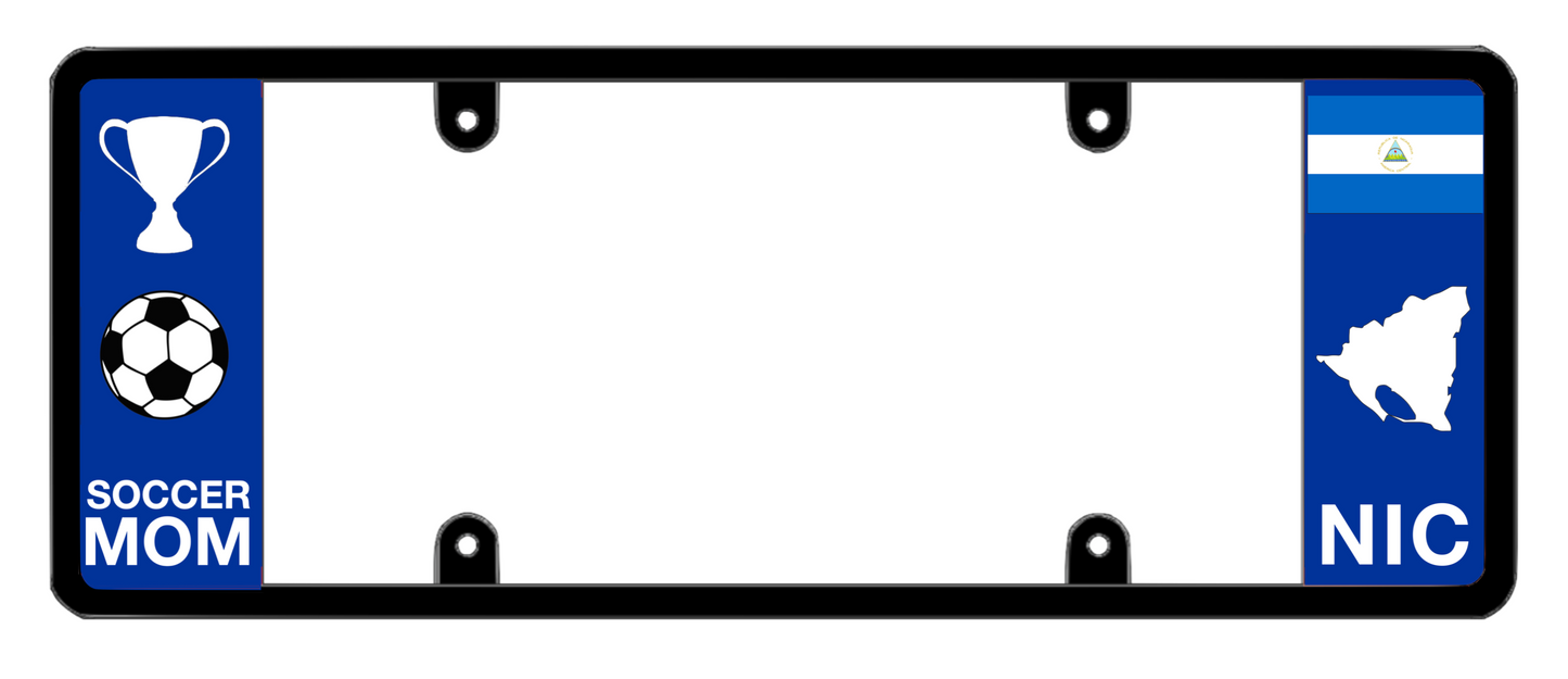 DFS Nicaragua NIC Patented License Plate Frame Holder