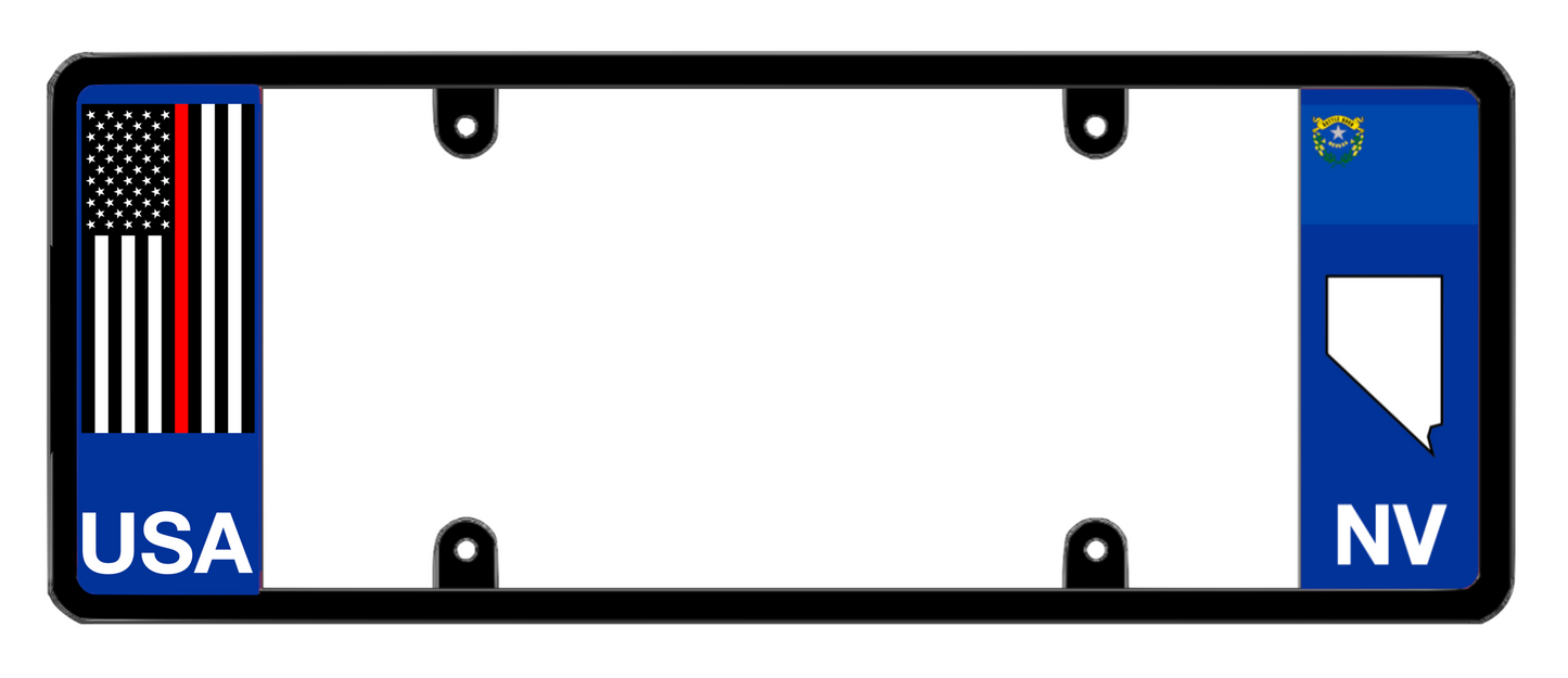 DFS Nevada NV Patented License Plate Frame Holder