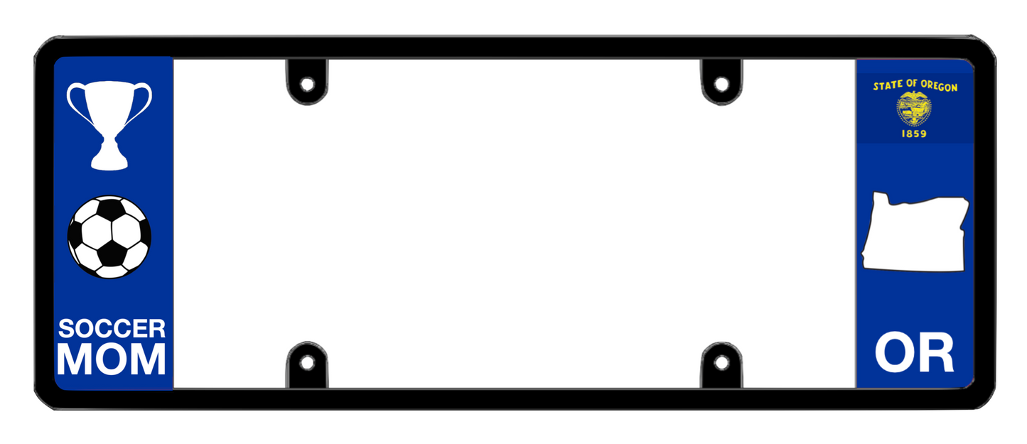 DFS Oregon OR Patented License Plate Frame Holder