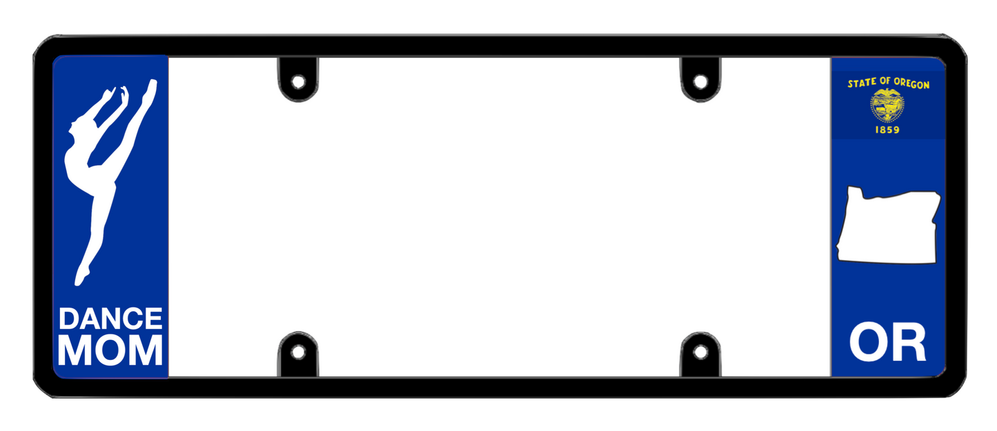 DFS Oregon OR Patented License Plate Frame Holder