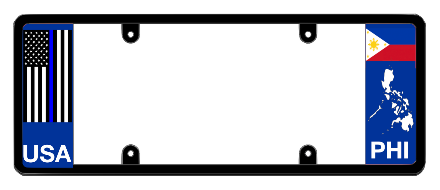 DFS Philippines PHI Patented License Plate Frame Holder
