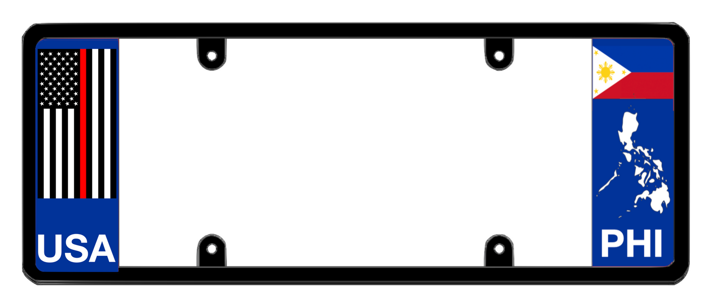 DFS Philippines PHI Patented License Plate Frame Holder