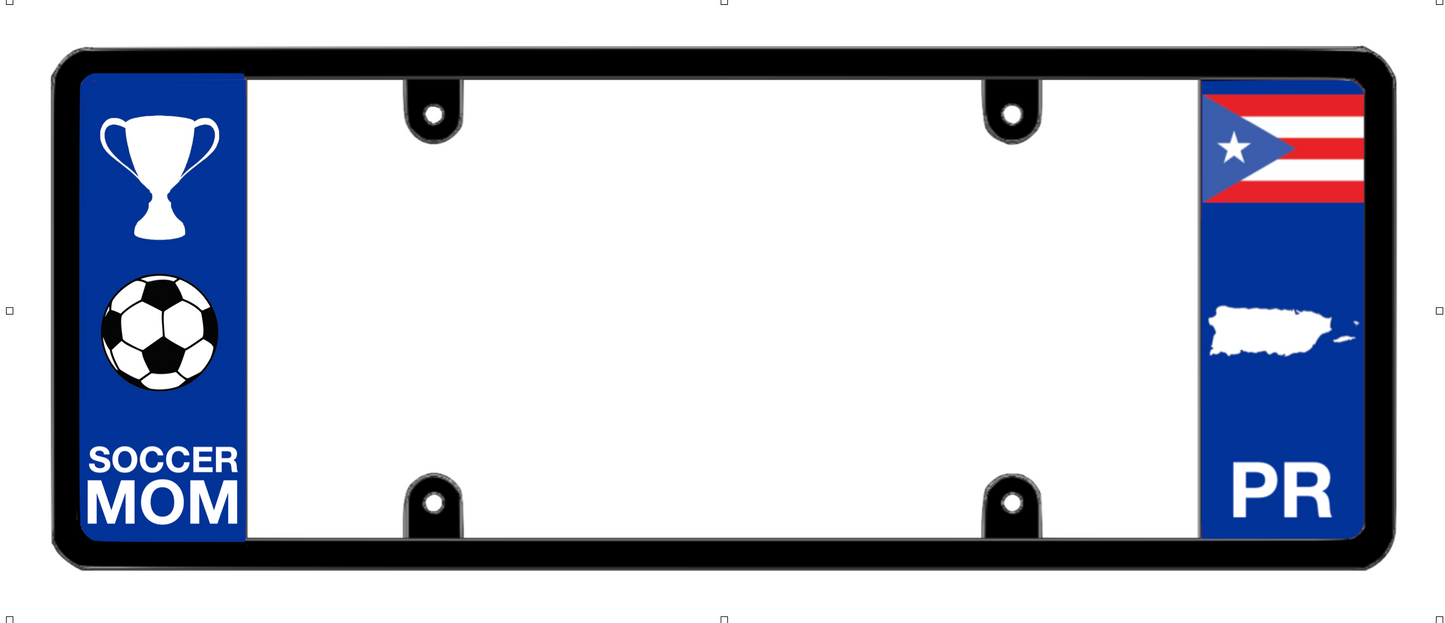 DFS Puerto Rico PR Patented License Plate Frame Holder