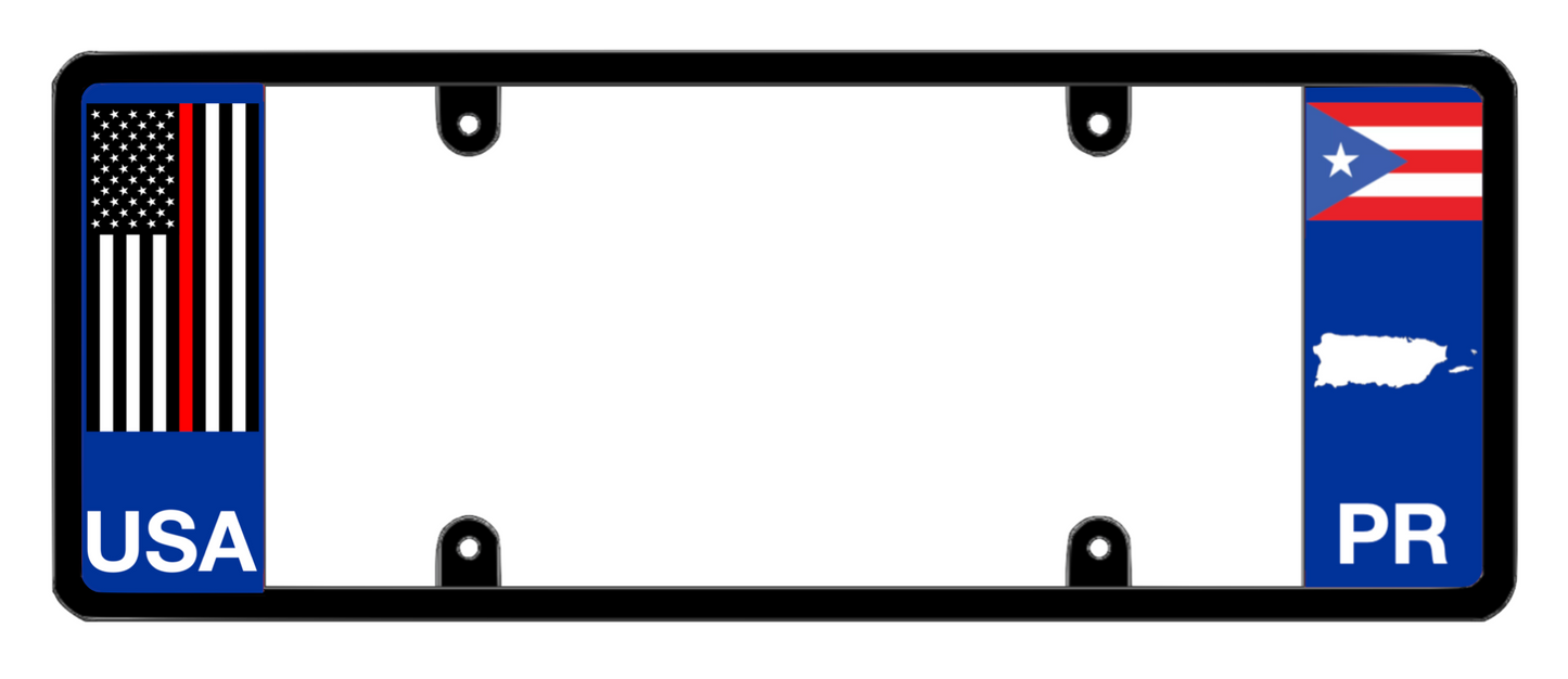 DFS Puerto Rico PR Patented License Plate Frame Holder