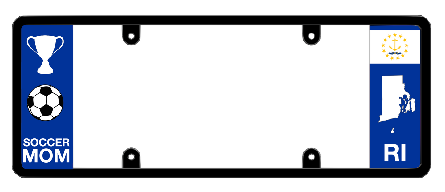 DFS Rhode Island RI Patented License Plate Frame Holder