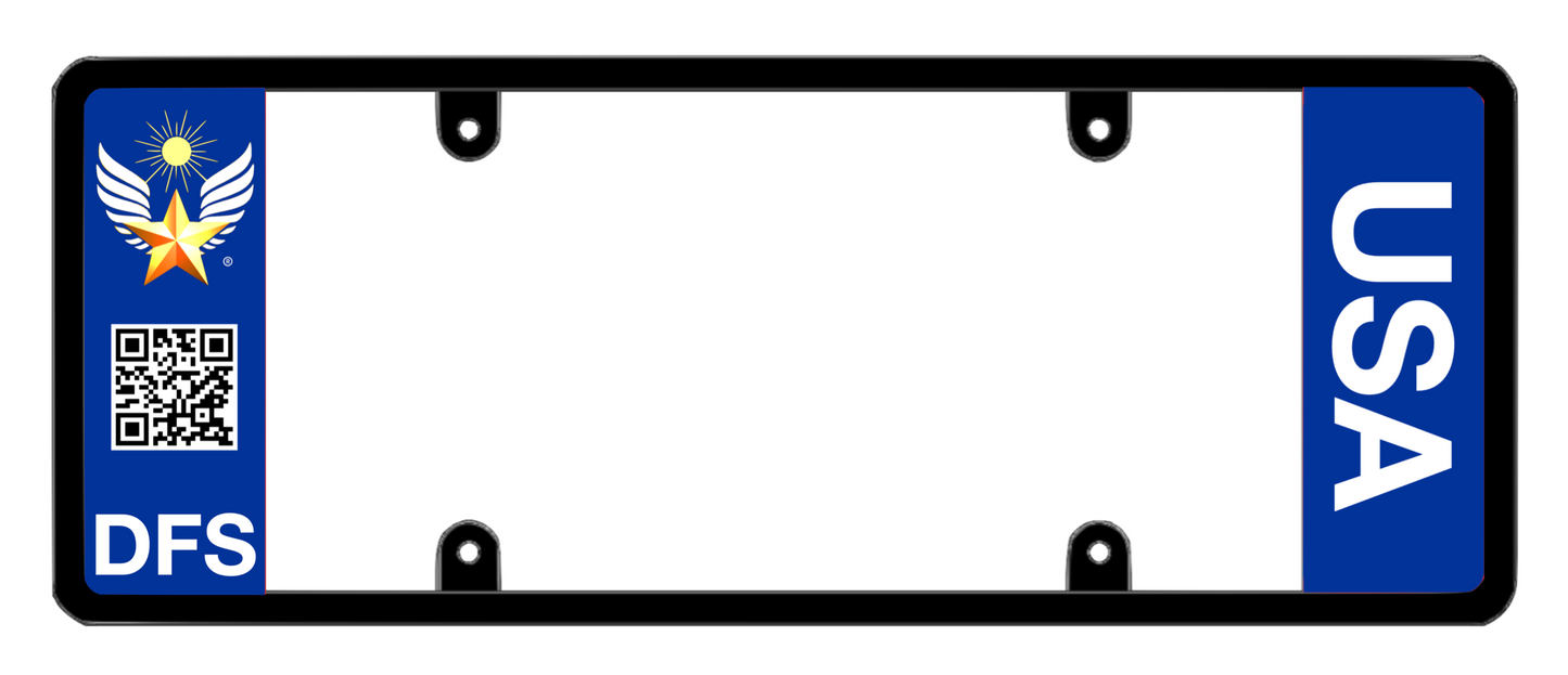 DFS Florida FL Patented License Plate Frame Holder