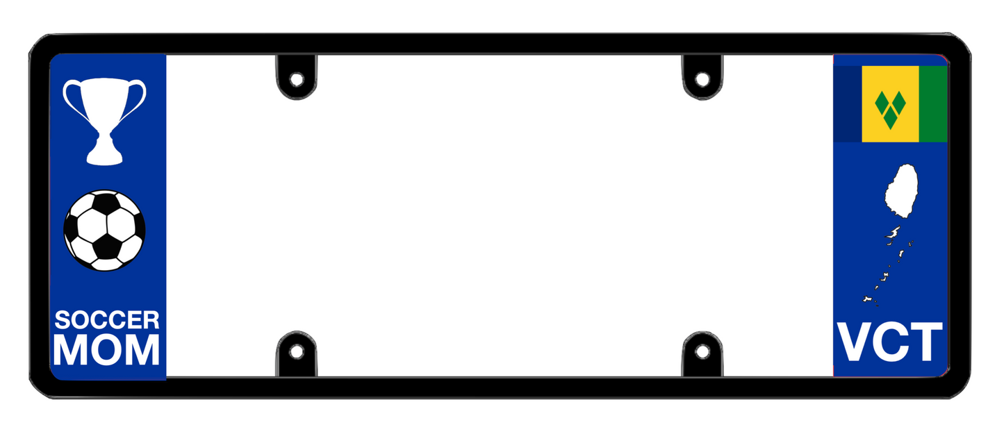 DFS Saint Vincent VCT Patented License Plate Frame Holder