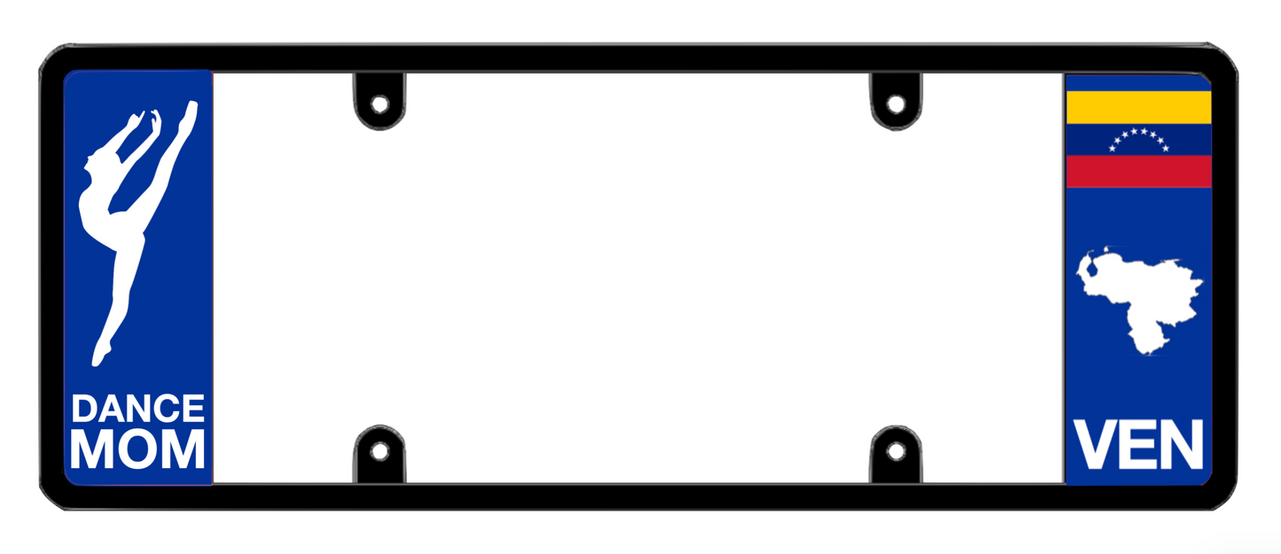 DFS Venezuela VEN Patented License Plate Frame Holder