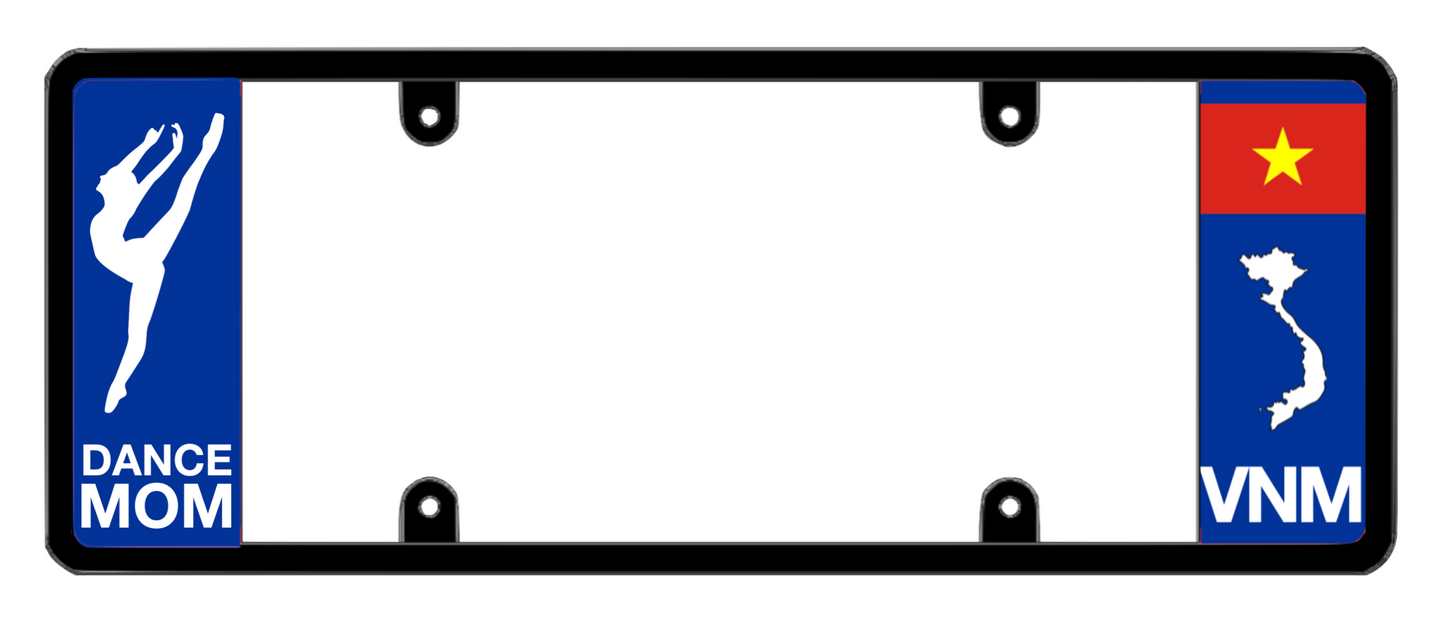 DFS Vietnam VNM Patented License Plate Frame Holder