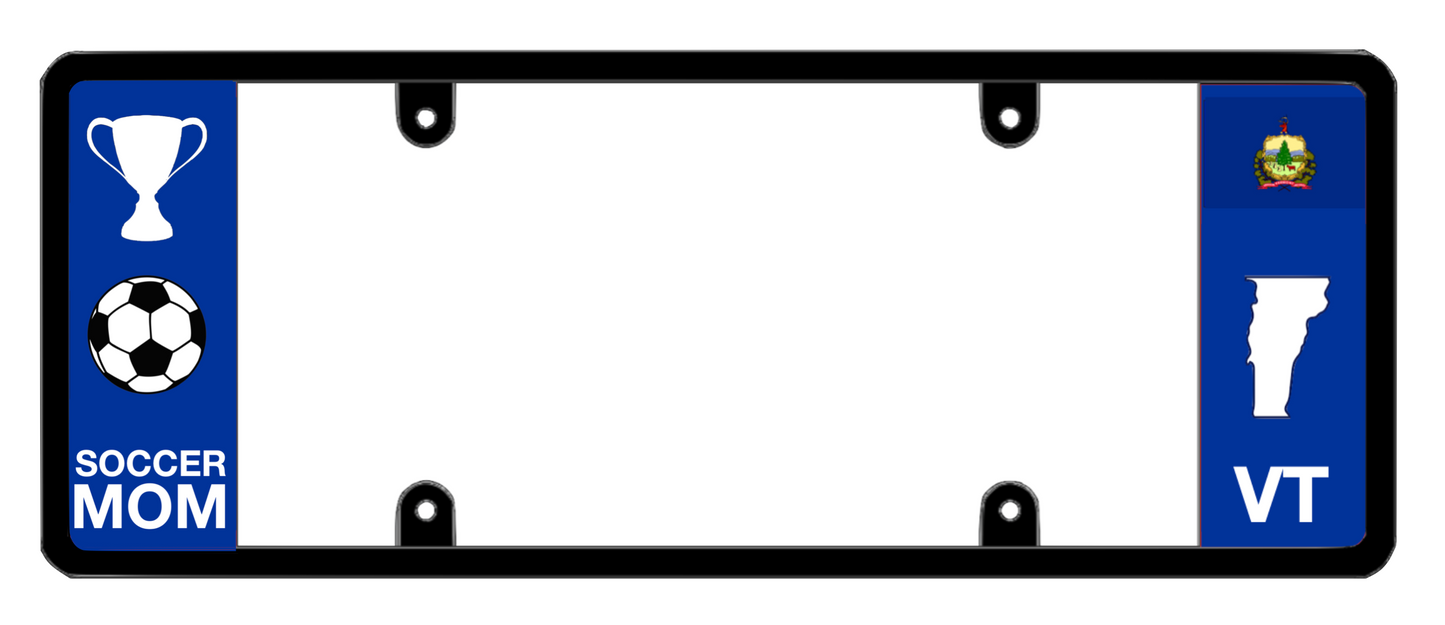 DFS Vermont VT Patented License Plate Frame Holder